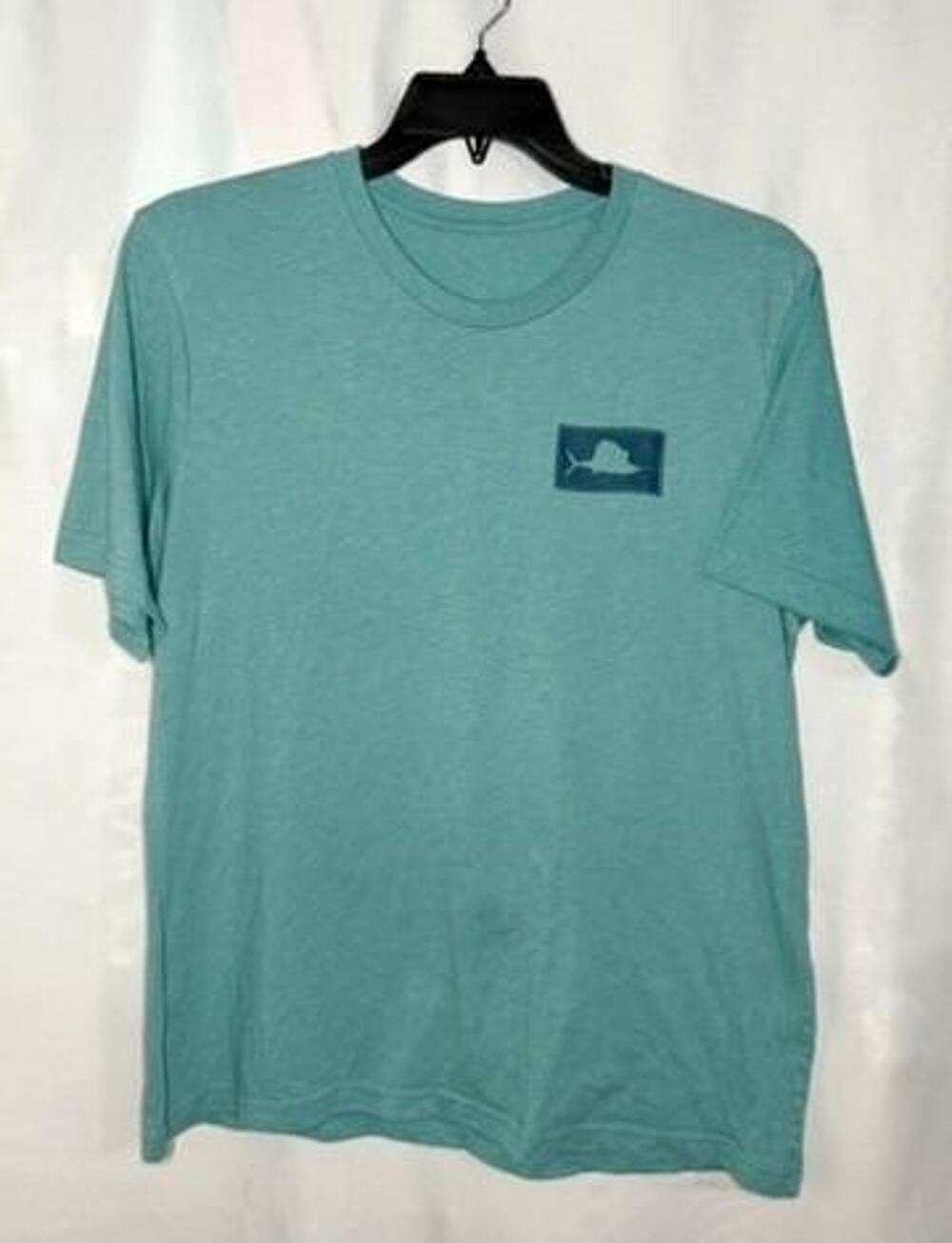 Sailfish Brewing Company 8th Anniversary T-Shirt Mens Teal Green Graphic Tee